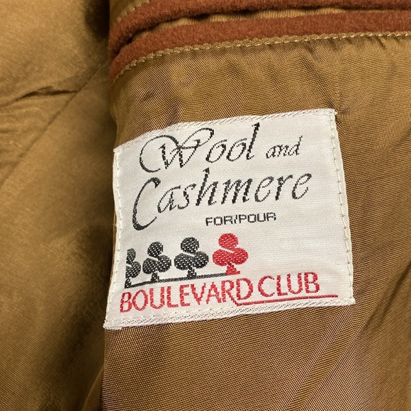 1980’s Men’s Wool/ Cashmere Sportcoat - Picture 6 of 10